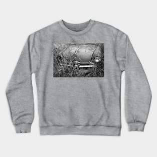 Abandoned Car Photo Crewneck Sweatshirt